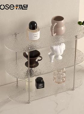 亚克力杯架高级感茶杯架子茶具收纳架咖啡店杯子架水杯架子置物器