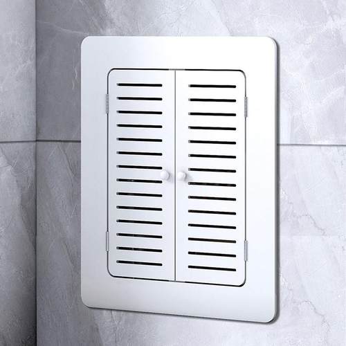 定制地暖分水器遮挡柜嵌入式暖气片地热装饰遮挡罩水表检修口遮丑