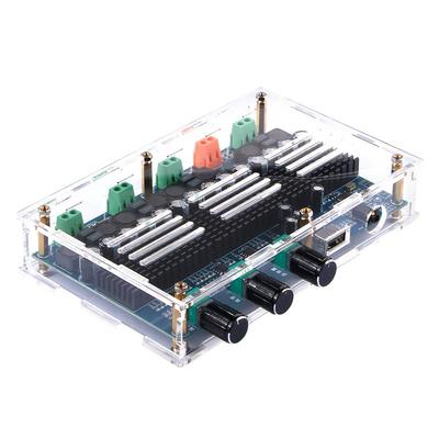 TPA3116D2蓝牙数字功放板四声道双重低音双重立体声50W*2+100W*2