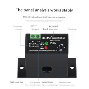交流电流传感器开关互感器联动控制器继电器电流越限报警检测感应