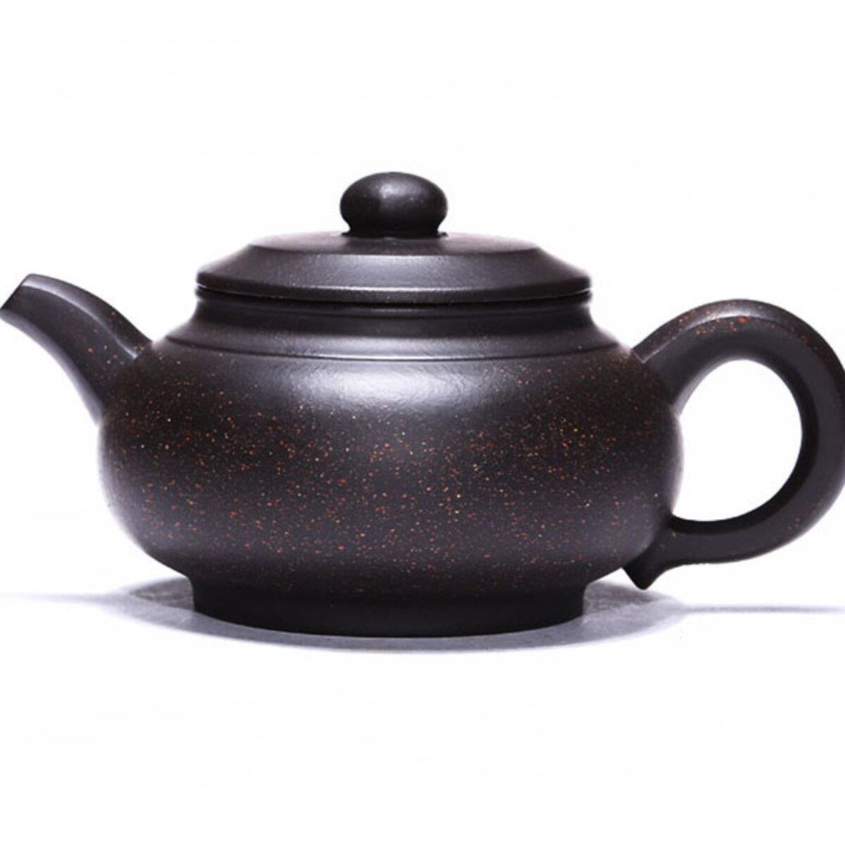 采购产品宜兴紫砂壶,纯手工功夫茶具,茶壶,原矿黑金砂茶具,六