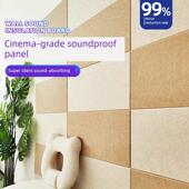 吸声板墙面装 饰隔音棉不干胶墙面贴纸卧室家居超强吸声棉天花板聚