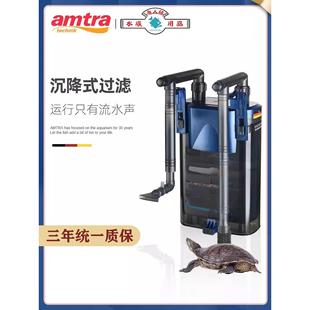 德国安彩过滤器Ex650Ex450壁挂式 超静音低水位龟鱼水箱外置过滤桶