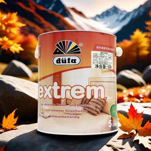 都芳漆美家环保内墙乳胶漆室内装修家用无毒耐擦洗哑光即刷即住