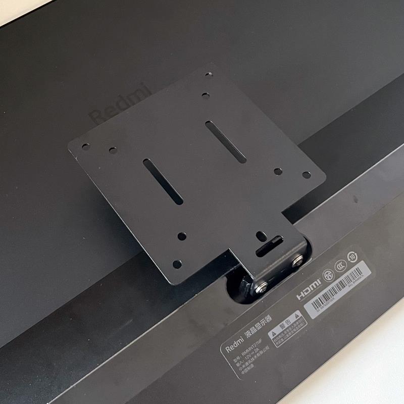 红米1A显示器vesa转接板23.8寸G24 27寸机械臂支架壁挂转接器底座