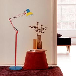 孟菲斯护眼落地灯彩色氛围灯儿童房客厅卧室学习阅读立式落地台灯