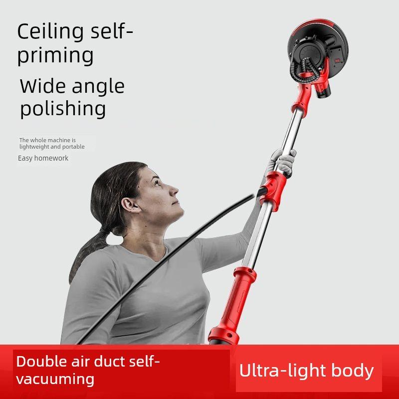 墙磨机、腻子、砂纸机超轻型墙磨机、砂皮、内角抛光机全自动无尘