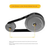 S5M40齿42.44.45齿 槽宽11 S5M同步带轮AF型HTPA 27铝合金