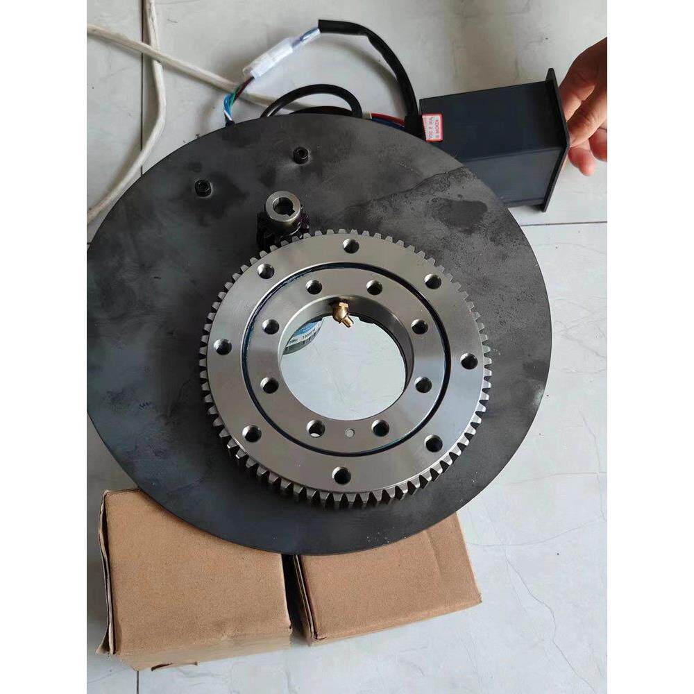 旋转回转支承轴承电机连接板整套外齿回转支撑转盘回转转盘轴承