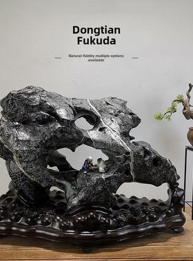 采购产品灵璧石摆件，天然原石，奇石，中式厅堂陈设，观赏石，门