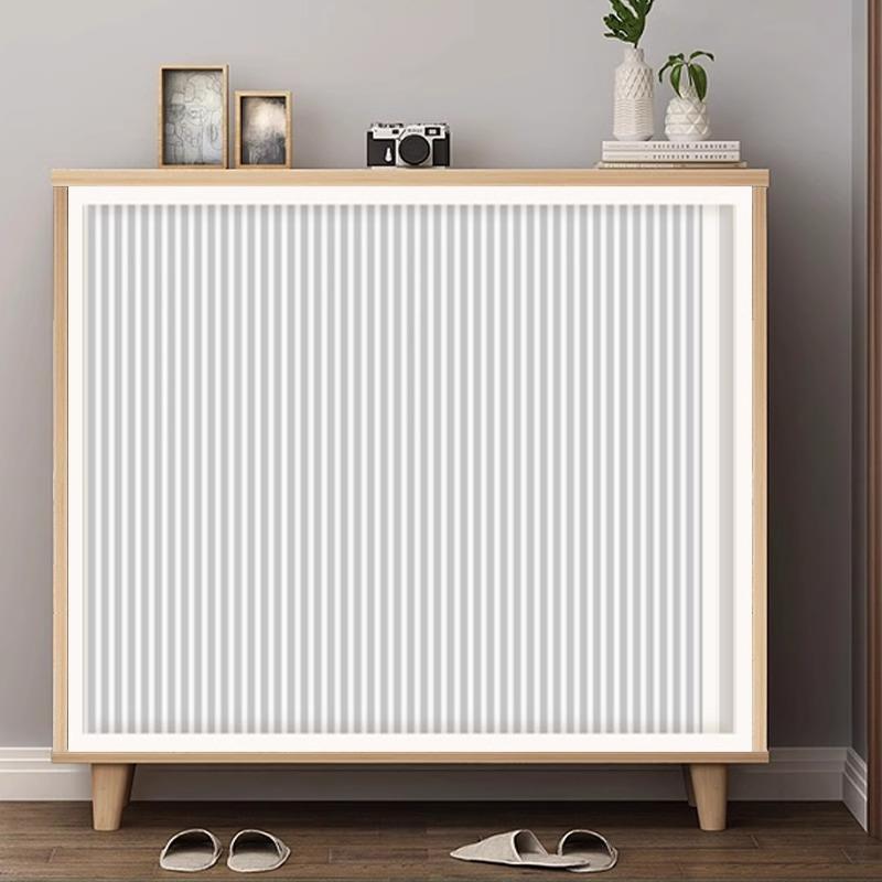 定制折叠式柜门隐形推拉免安装厨房柜门蜂巢简易伸缩小整体橱柜门