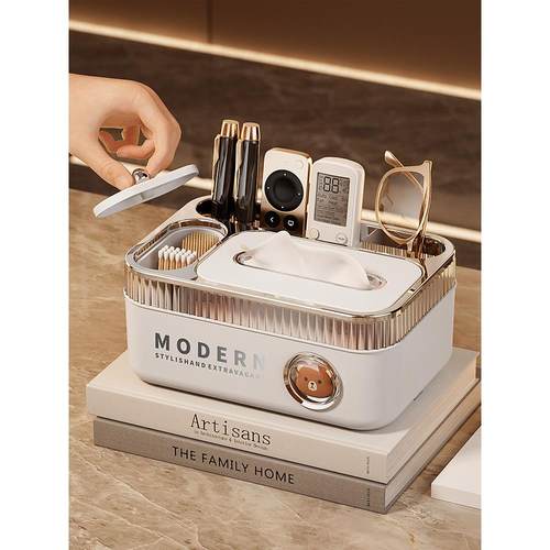 采购产品桌面纸巾盒，咖啡桌，客厅组织，可访问的豪华家庭纸巾盒