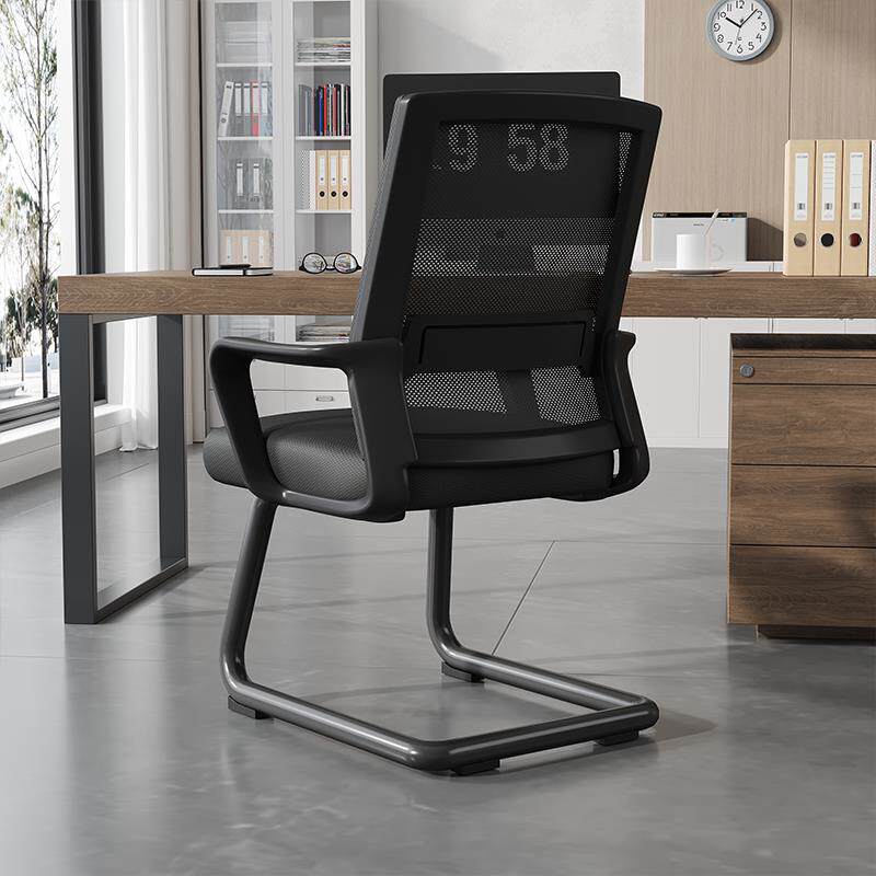 办公椅电脑椅子舒适久坐会议椅家用靠背椅办公室弓形人体工学座椅