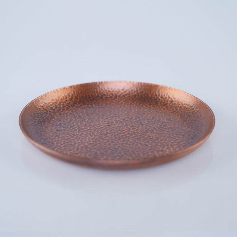 加厚手工紫铜茶托盘铜茶托杯垫圆形茶盘做旧铜茶盘隔热垫杯托,餐饮具,茶托,淘宝优惠券,粉丝福利购,淘宝优惠卷