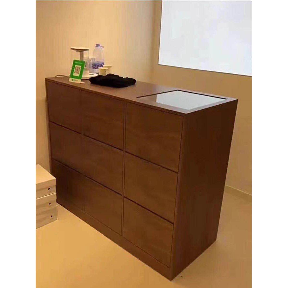 服装店收银台覆古吧台女装店小型柜台简约理发店咖啡馆前台接待台