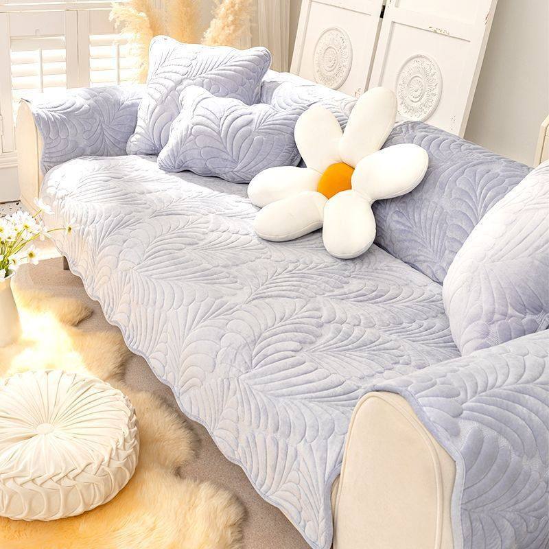 轻奢沙发垫短毛绒坐垫子四季通用简约现防滑加厚套罩巾盖布家居,居家布艺,沙发垫,淘宝优惠券,粉丝福利购,淘宝优惠卷