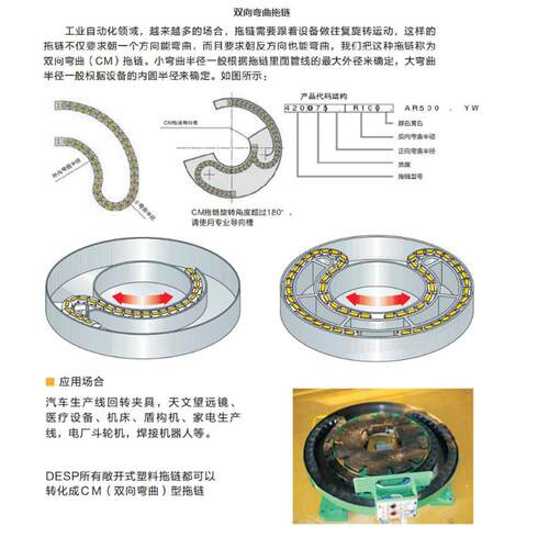 工程拖链 DESP德斯普 3500BK敞开系列/3580BK全封闭系列