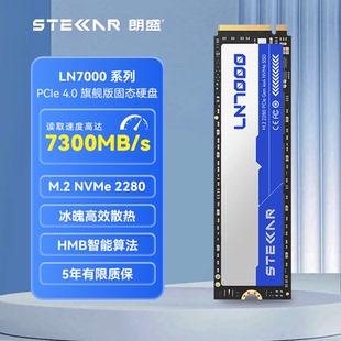 朗盛 LN7000 固态硬盘SSD 1TB PCIe4.0 台式机笔记本 2TB