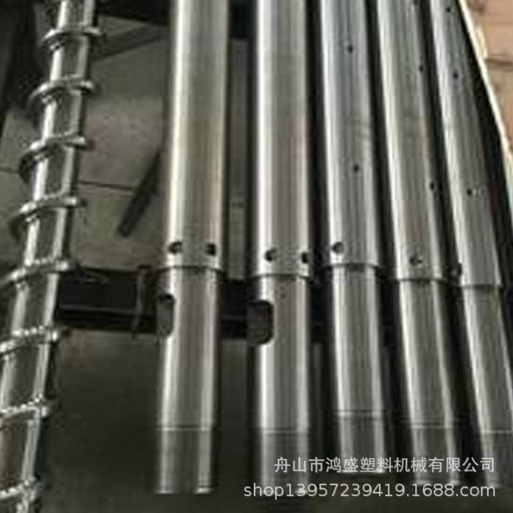 【诚信厂家】海天注塑机天隆二代/注塑机螺杆/双合金螺杆机筒法兰