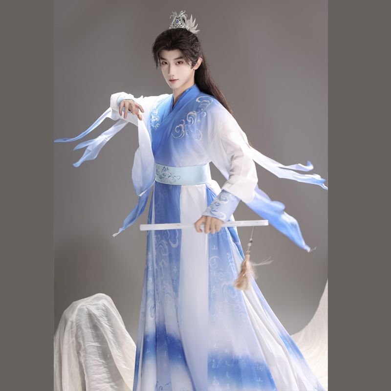 跨山海改良原创武侠风劲装秋冬江湖侠客古风汉服套装夏秋男女同款