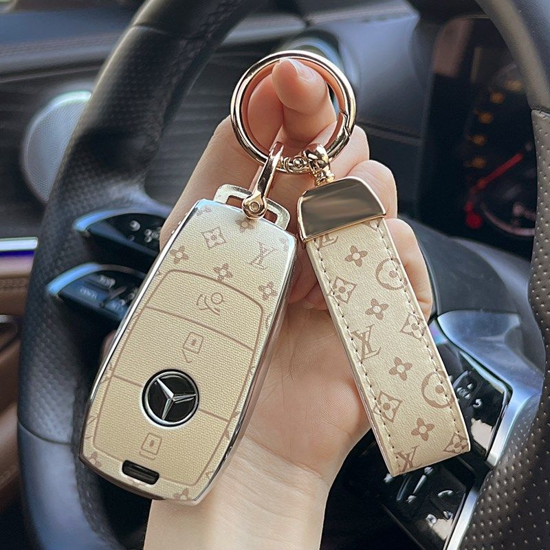 2023款glc300l钥匙套C级C260L/C200LS级S400L壳S450L E300L扣