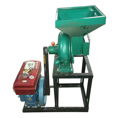 家用280型齿盘粉碎机五谷杂粮磨粉机 辣椒不锈钢齿盘粉碎机