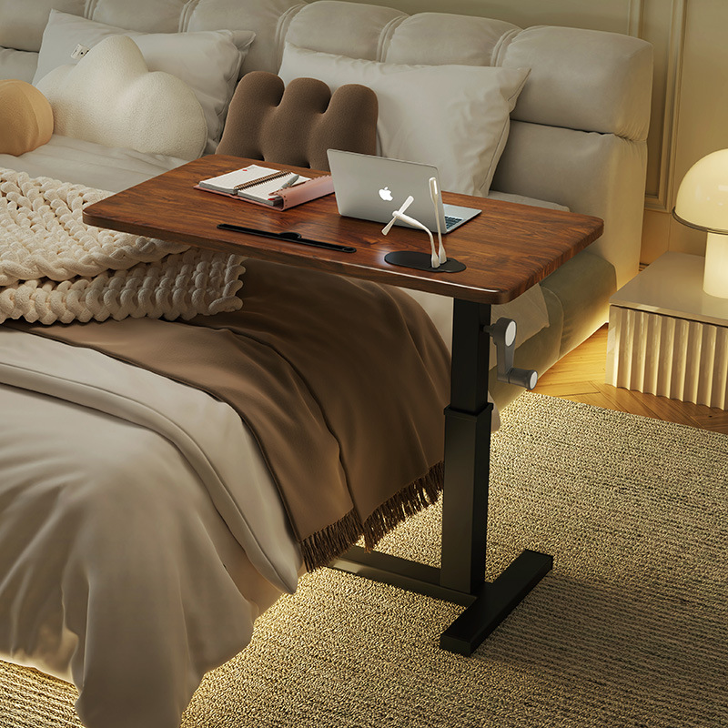 可移动升降床边桌卧室家用简约笔记本电脑桌床上升降学习桌书桌