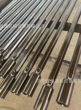 台车钻杆 H35六角23CrNi3Mo Q23G六角中空钢六棱钢钎