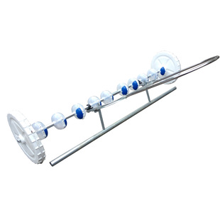 水稻播种机人力水稻直播机谷子播种机手拉水稻穴播机点播机