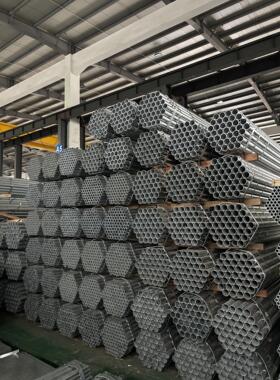 镀锌钢管6米镀锌圆管100DN50热镀锌消防管20镀锌穿线管架子管友发