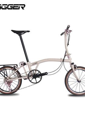 DAGGER国布小布折叠自行车7速碳纤维夹器推行349自行车CNC配件