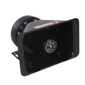 汽车警报器黑锋喇叭方口喇叭200W300W400W瓦车载扬声器12V24V通用