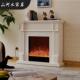 1.2米简约法式 饰柜家用客厅仿真火焰取暖电子壁炉室内 实木壁炉装