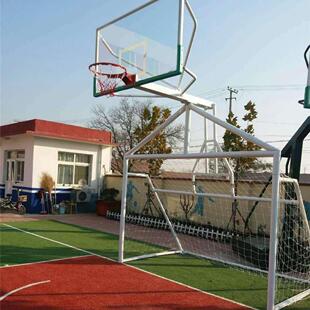 室外足球门篮球架组合篮足两用框架足球篮球架足球门合二为一组合