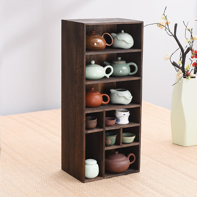 实木桌面收纳盒办公室多层置物架学生书架杂物整理架小书橱储物架