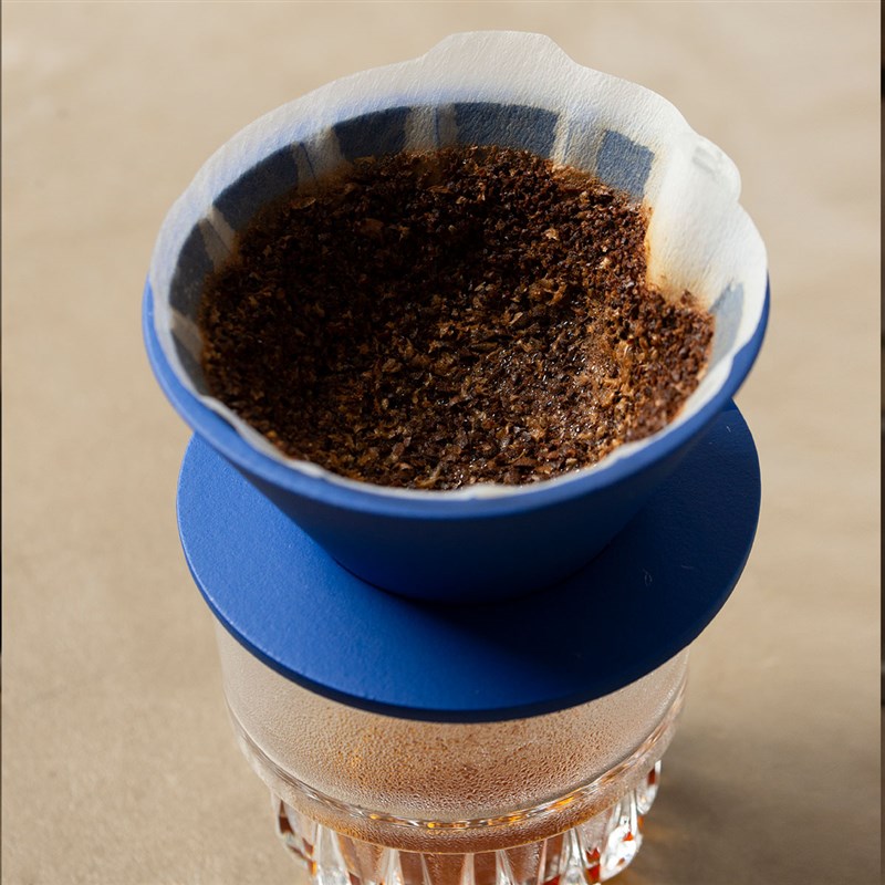 滤杯 理想蓝 16开高档手工手冲咖啡壶陶瓷咖啡器具套装水壶