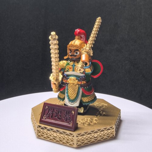 尉迟恭 |3D光固化树脂打印的第三方小人仔穿戴模型磁吸拼装
