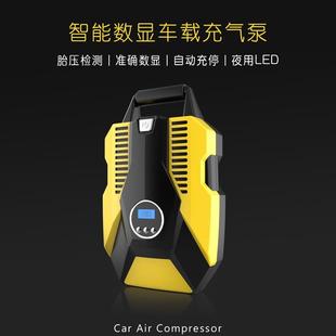 小轿车轮胎电动加气打气筒小型家用 车载充气泵汽车用便携式