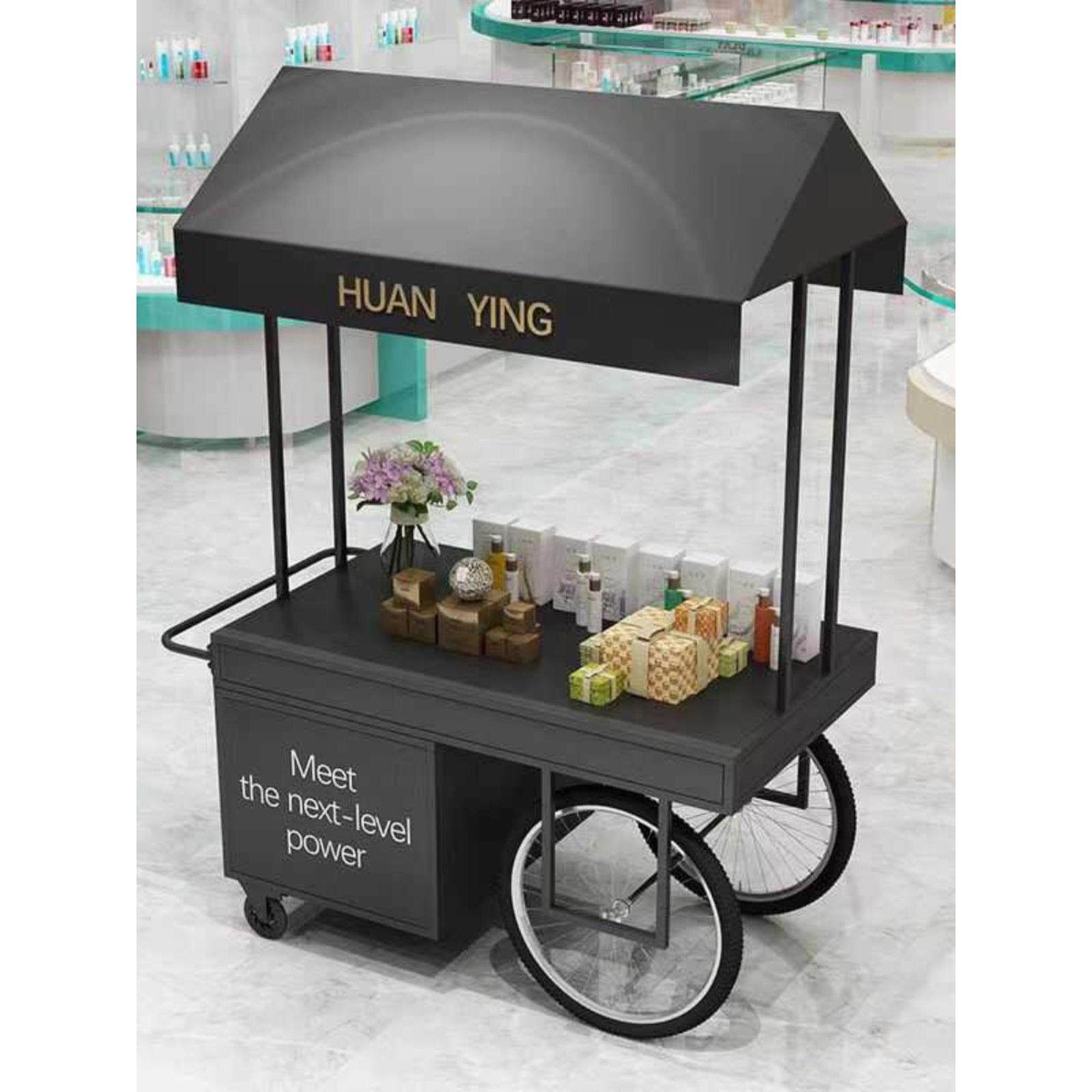 网红抽屉花车摆摊车小吃车餐车超市促销展示台售货车奶茶试吃推车,商业/办公家具,促销架/促销车/摊位架,淘宝优惠券,粉丝福利购,淘宝优惠卷