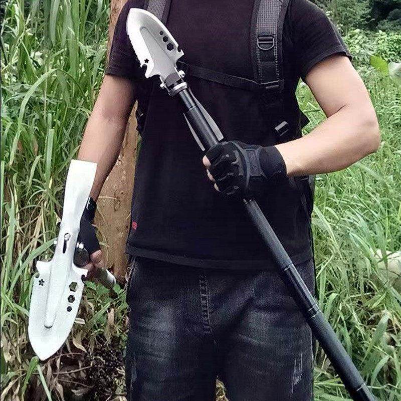 多功能户外工兵堆高机载折叠铲子野外挖土垂钓搞头铲锰钢兵工铲铁,户外/登山/野营/旅行用品,工兵铲/工兵锹,淘宝优惠券,粉丝福利购,淘宝优惠卷