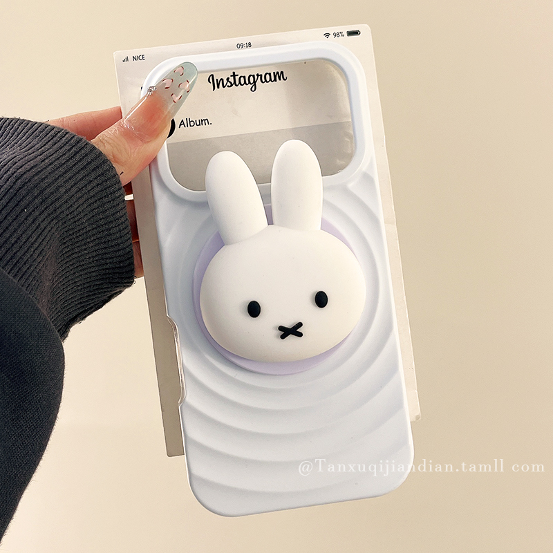 米菲兔磁吸适用苹果手机壳