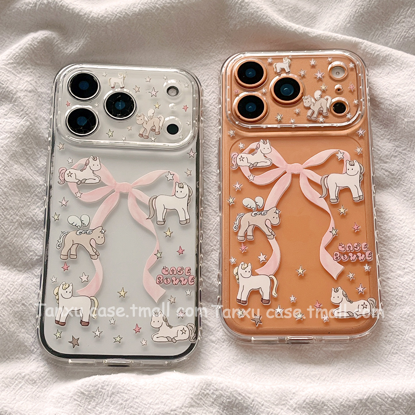 ins少女蝴蝶结可爱小马适用苹果17promax手机壳iPhone16pro新款15马年14pro防摔17小众13创意17Pro创意12全包,3C数码配件,手机保护套/壳,淘宝优惠券,粉丝福利购,淘宝优惠卷