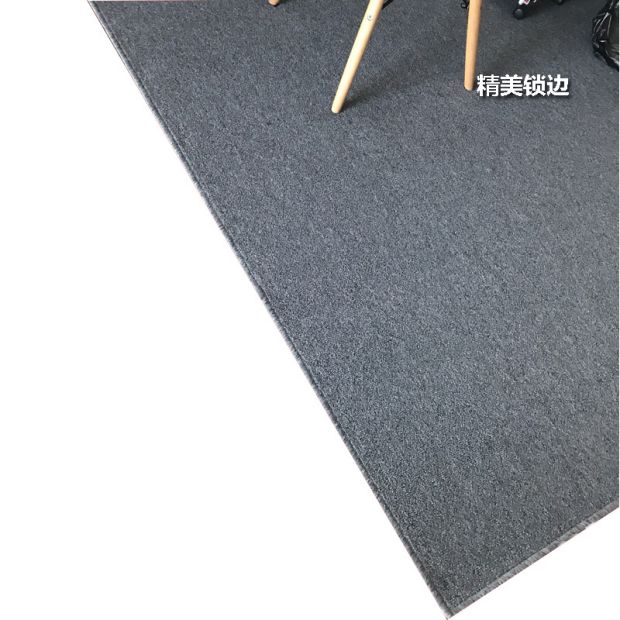 卧室地毯满铺定制灰色家用防滑房间大面积床边办公室客厅整铺地垫