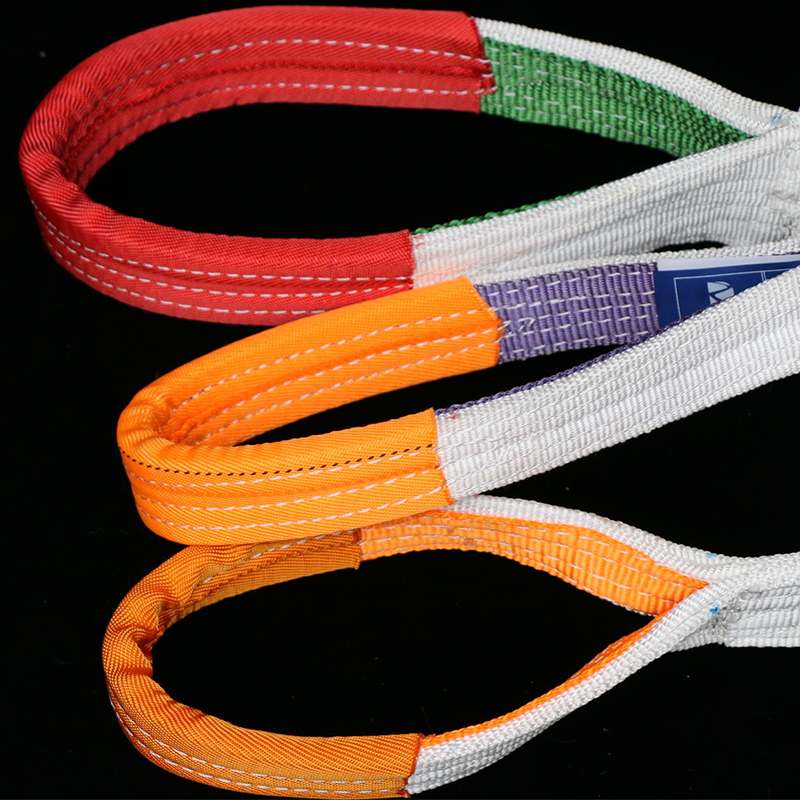 国标吊装带起重吊车吊带工业1/2/3/5吨米行车布吊绳扁平尼龙吊带