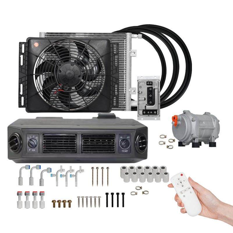 卡车汽车独立制冷空调24V制冷变频卡车挖掘机12V电动直流改装通用