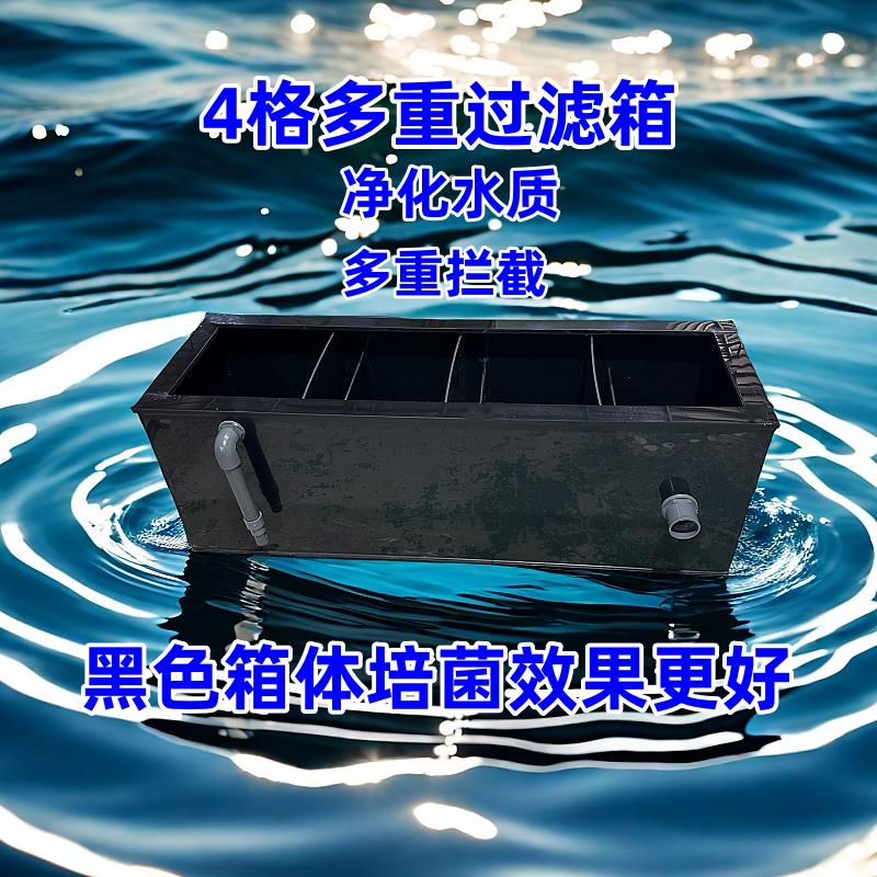 过滤箱过滤盒过滤器外置过滤箱底滤多功能净水箱