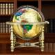 新款 纯铜地球仪摆件指南针办公室书房客厅工艺品招财乔迁开业礼品
