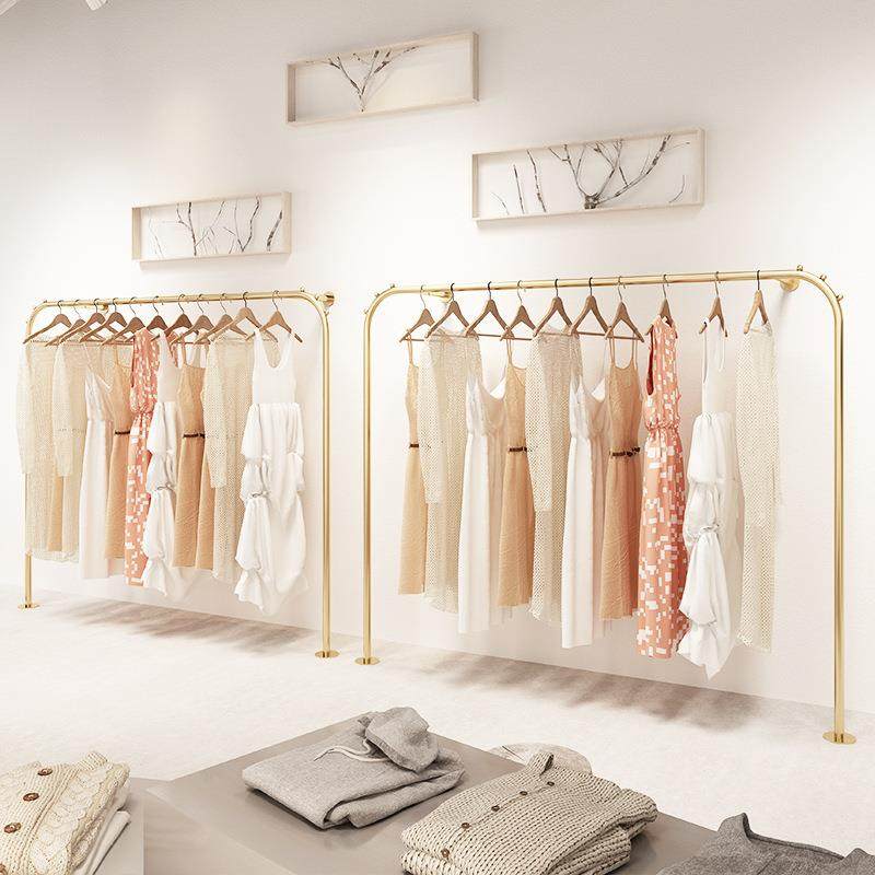 服装店展示架女装店上墙挂衣架落地式创意童装店货架衣服架陈列架,商业/办公家具,服装展示架,淘宝优惠券,粉丝福利购,淘宝优惠卷