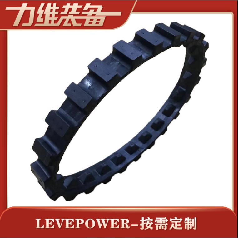 厂家出售HS-42耐磨履带防静电履带高强度橡胶履带