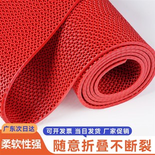 防滑地垫浴室厨房卫生间厕所防水防滑垫户外商用加厚pvc塑料地毯